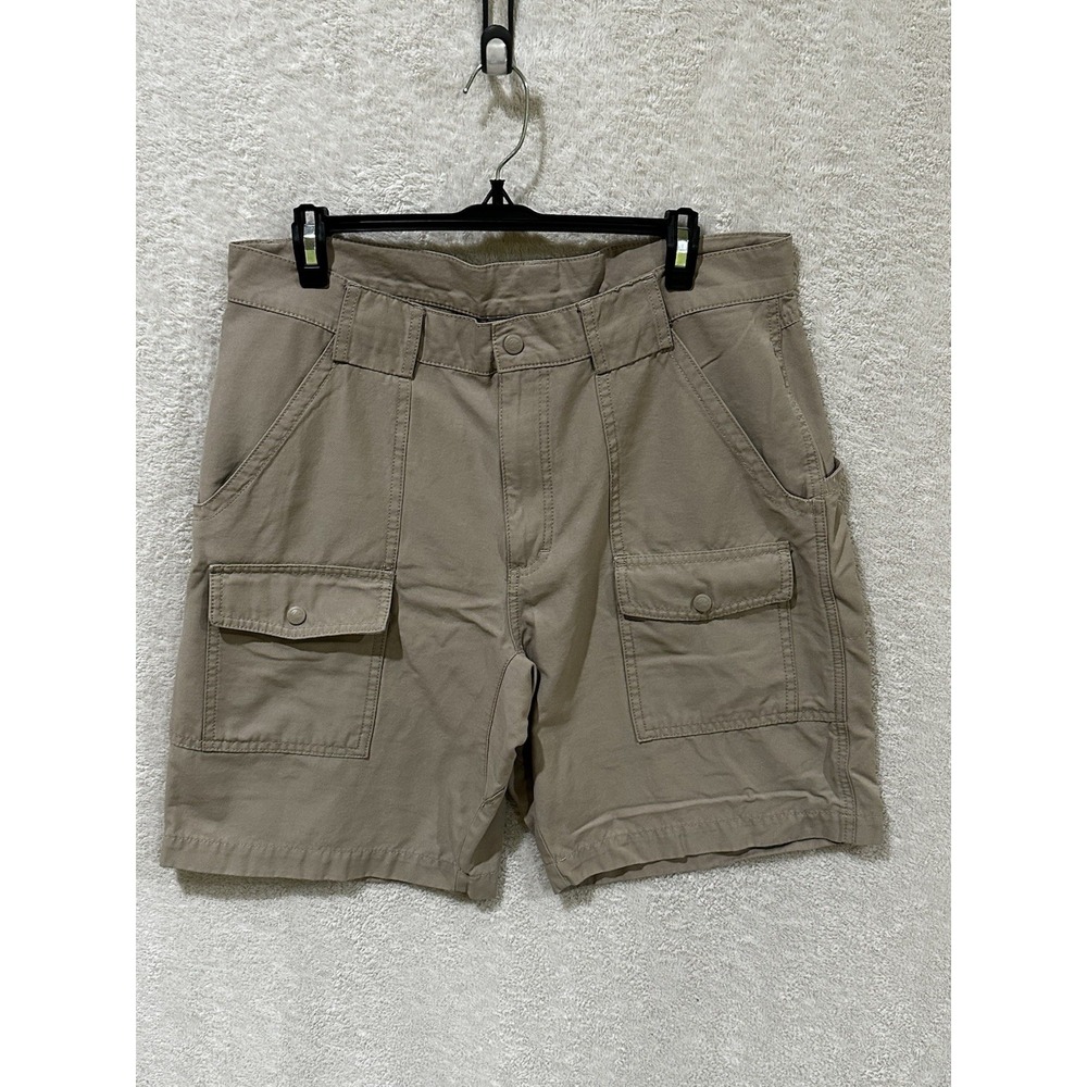Woolrich Shorts Mens Size 36 Khaki Outdoors Cargo Casual‎ Hiking Pockets